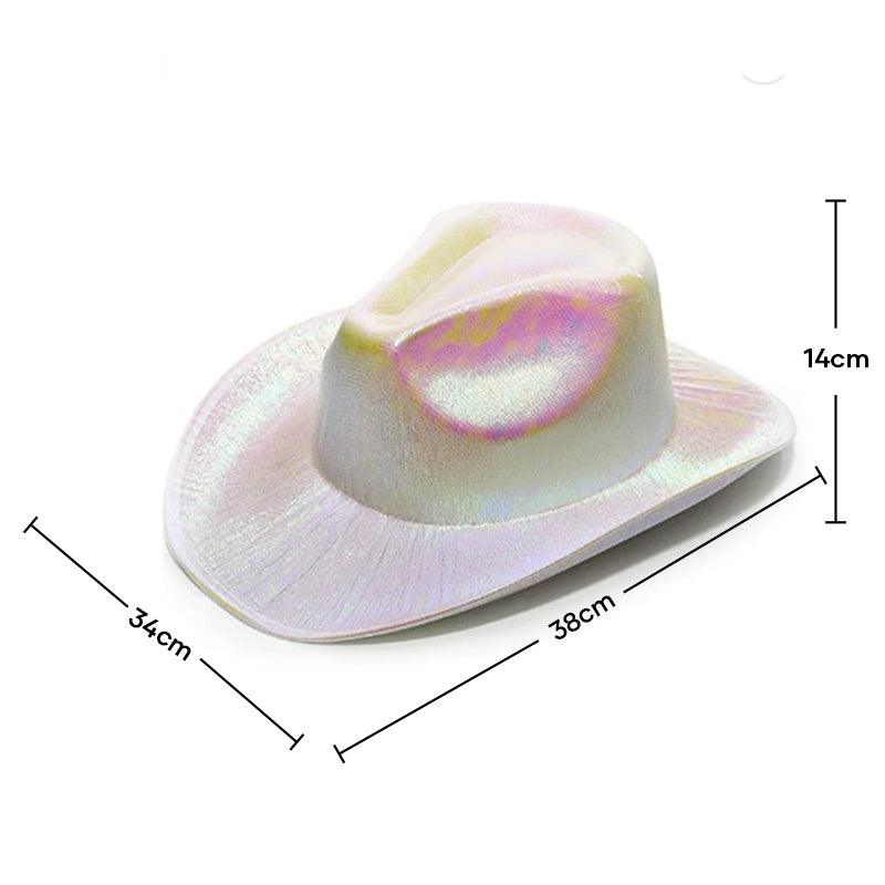 Chapeau de fête de cow-boy à LED Lighteme Lokahat 