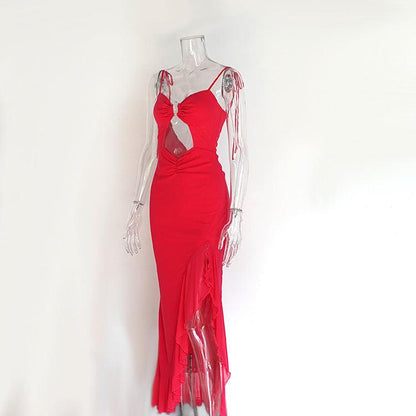 Sexy rückenfreies Kleid mit Schnürung von Lighteme