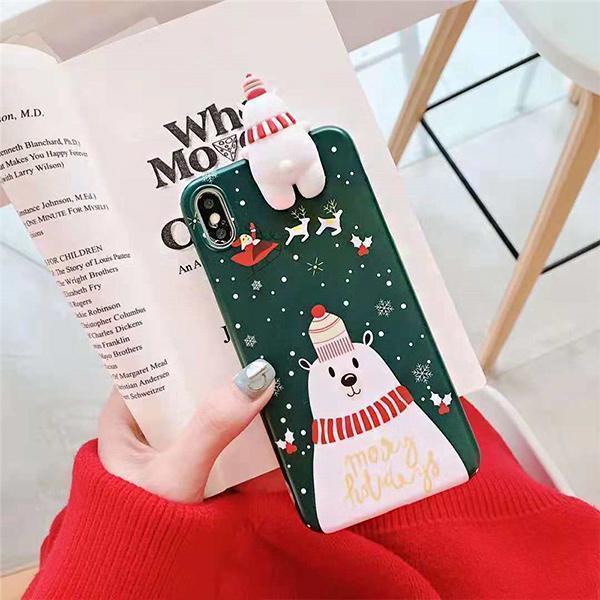 Lighteme Couple's Christmas - Theme Protection Case for iPhone (2 Pcs)