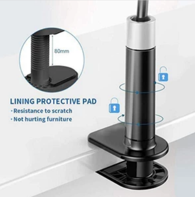 Support de projection HD pour téléphone portable Lighteme (2 couleurs et 2 tailles)