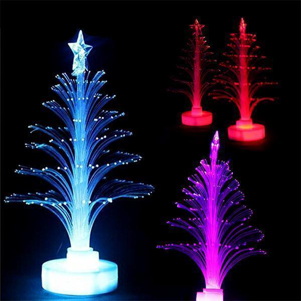 Lighteme Leuchtender Glasfaser-Weihnachtsbaum