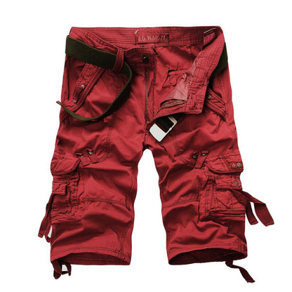 Ihrtrade - Washed Soft Cotton Cloth Men Cargo Tactical Shorts Plus Size (5 Colors),USB C Charger