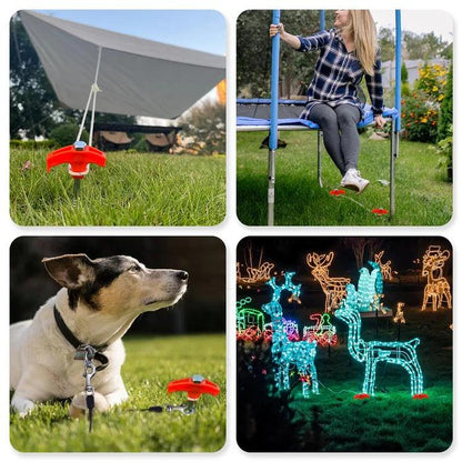 Piquets de tente perçables robustes Lighteme Camping Supplies