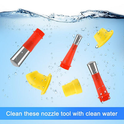 Lighteme Universal Integrated Rubber Nozzle Tool | Set of 20 PCS