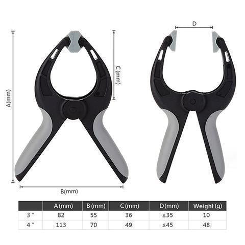 Lighteme A Type Woodworking Spring Clip (1 Set)