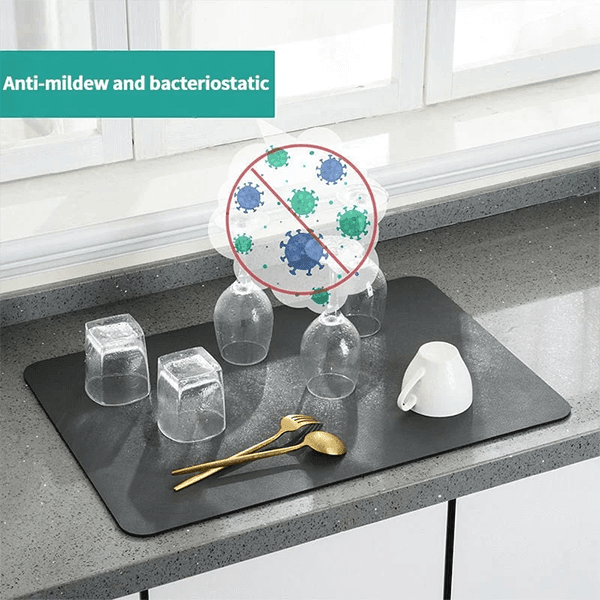 Lighteme New Kitchen Abtropfmatte mit super saugfähiger Wirkung