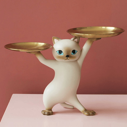 Lighteme Kreativer Katzen-Halteteller