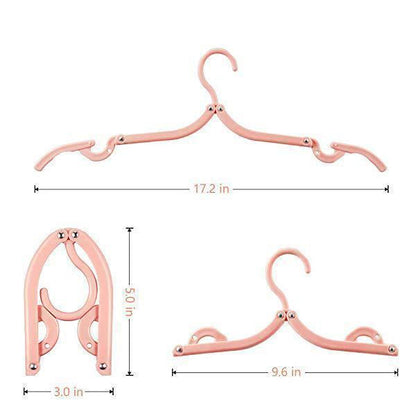 Lighteme Telescopic Folding Clothes-Hanger (4 colors)