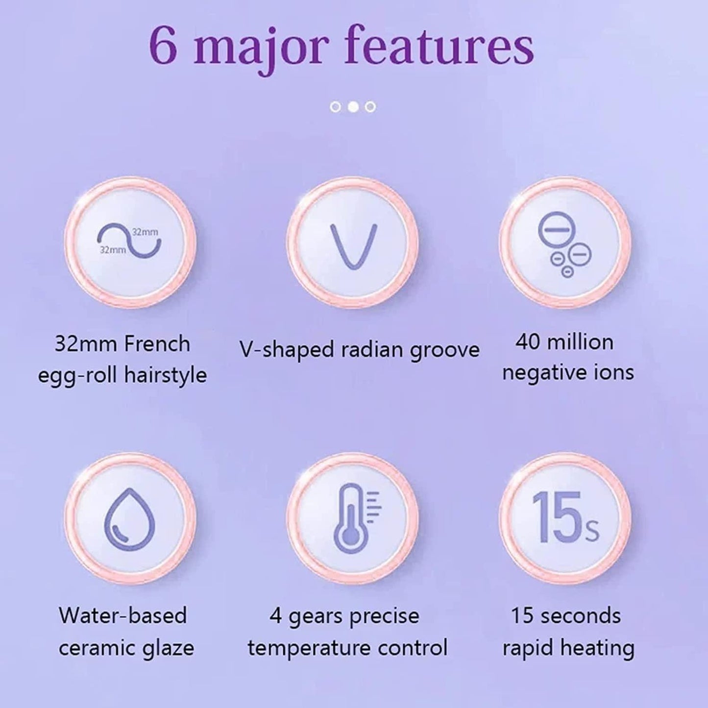 Lighteme French Wave Lockenstab