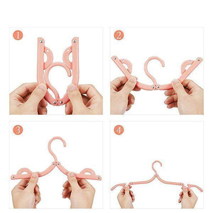 Lighteme Telescopic Folding Clothes-Hanger (4 colors)
