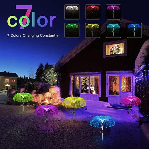 Lighteme Solar Garden Quallenlichter mit Farbwechsel | 1 KAUFEN, 1 GRATIS ERHALTEN (2 STK.)