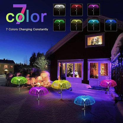 Lighteme Solar Garden Quallenlichter mit Farbwechsel | 1 KAUFEN, 1 GRATIS ERHALTEN (2 STK.)