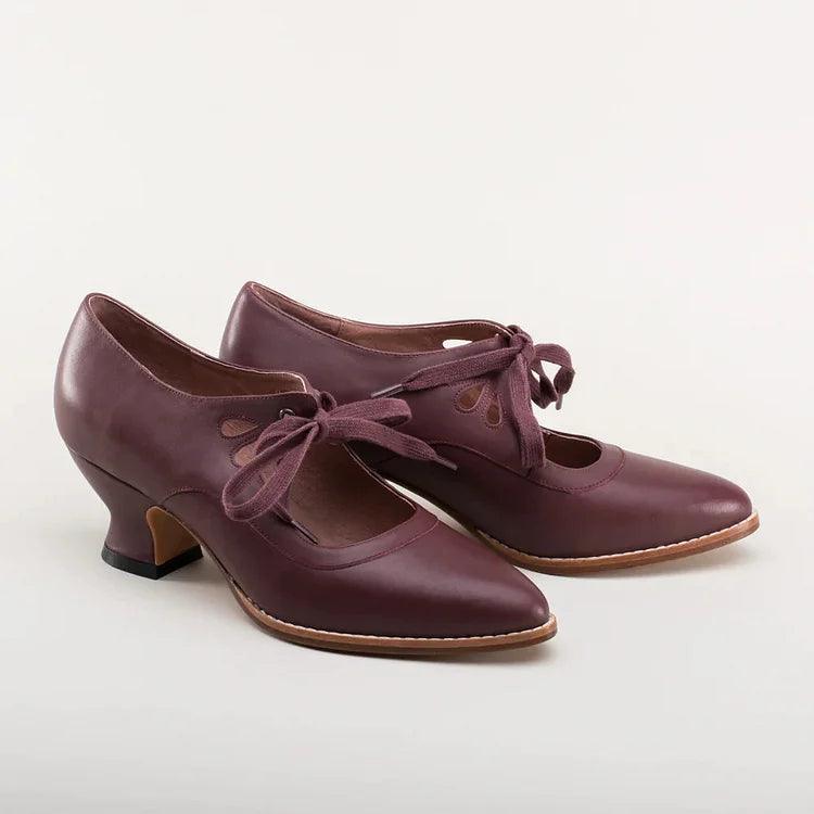 Chaussures orthopédiques à talons hauts en cuir Lighteme pour femmes