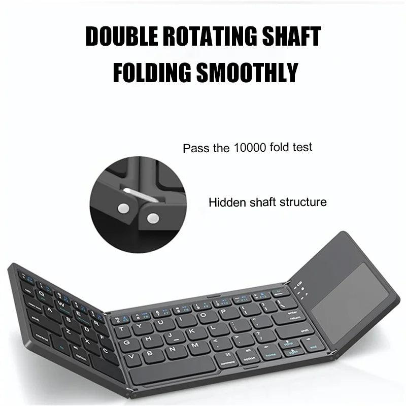 Faltbare kabellose Tastatur von Lighteme