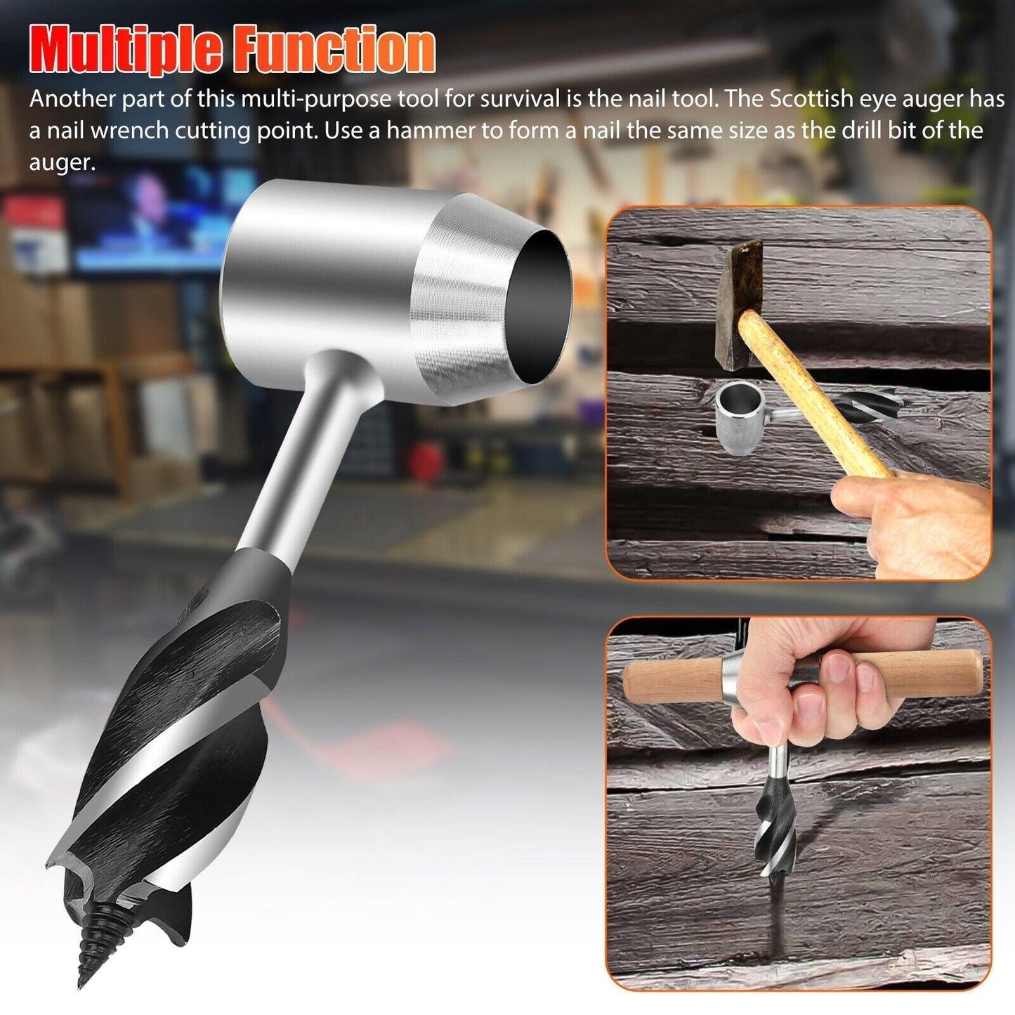 Lighteme Outdoor-Holzbohrwerkzeuge – Haben Sie keine Angst vor dem Unerwarteten!