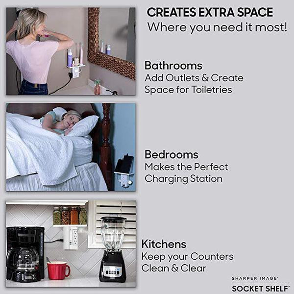 Lighteme Multi-function Tray Wall Plug（US）