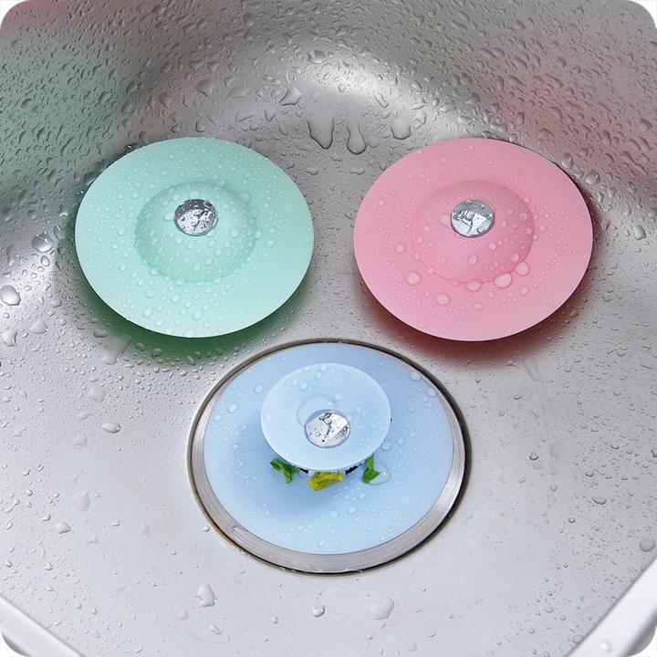 Lighteme Press Type Silicone Sink Strainers (2 colors)