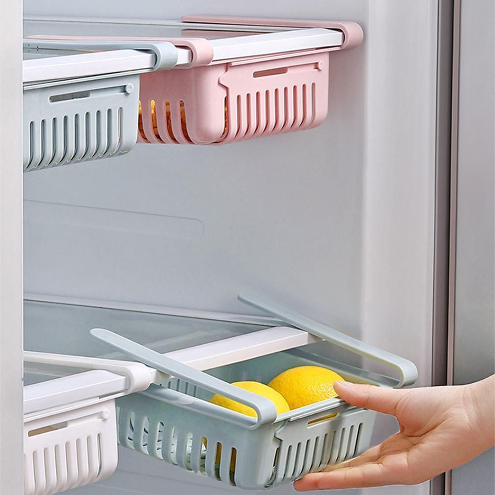 Tiroirs sous étagère Lighteme pour réfrigérateur (3 pièces) (3 couleurs)