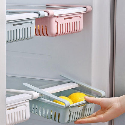Tiroirs sous étagère Lighteme pour réfrigérateur (3 pièces) (3 couleurs)