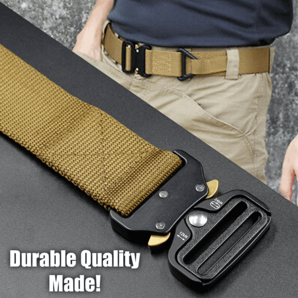 Lighteme Militärstil-Taktikgürtel aus Nylon (4 Farben)