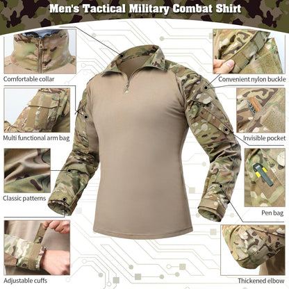 Lighteme Men's G3 Assault Frog Suit and BDU Multicam Camo Men's Tactical Uniform