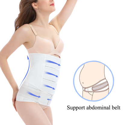 Lighteme Postpartum Recovery Belly, Waist/Pelvis Belt (2 colors & 3 sizes)