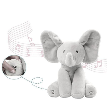 Lighteme Baby Animated Flappy Elephant Plush Toy