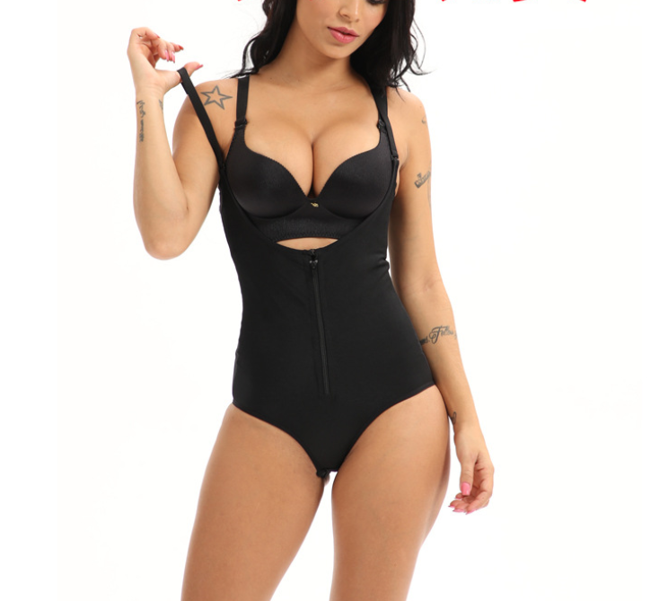 Lighteme Sexy Zip Bodysuit Waist Shaper - Easy Bathroom Access