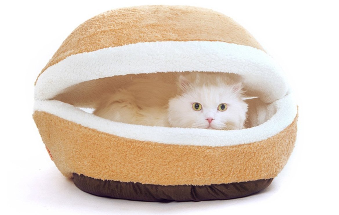 Lighteme Soft & Cute Hamburger Bed