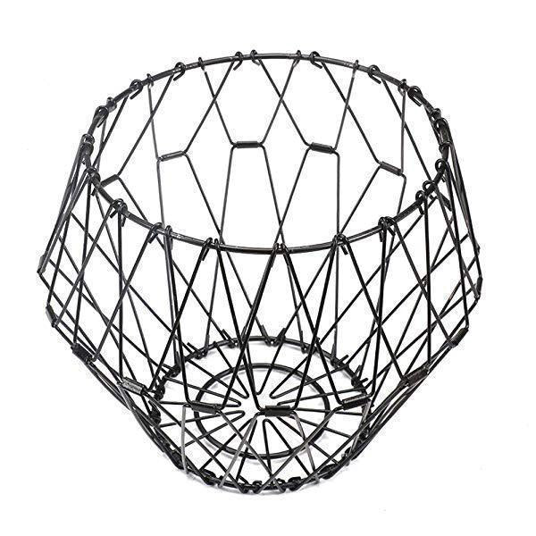 Lighteme Collapsible Stainless Steel Wire Basket (3 colors & 3 sizes)