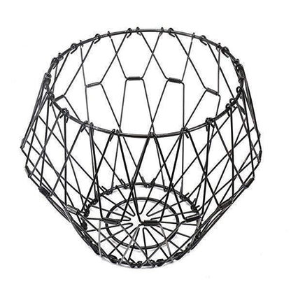 Lighteme Collapsible Stainless Steel Wire Basket (3 colors & 3 sizes)