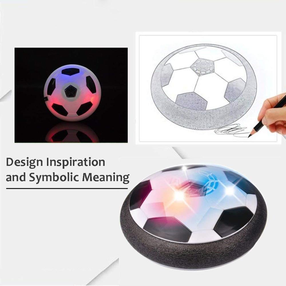 Ballon de football Lighteme LED à air comprimé