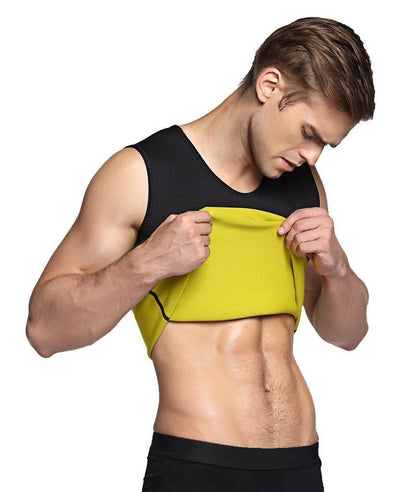 Lighteme Herren-Saunaweste zur Taillenformung ~ Verbrennen Sie Bauchfett!