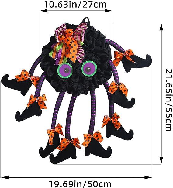 Lighteme Halloween Hexenkranz mit mehreren Beinen
