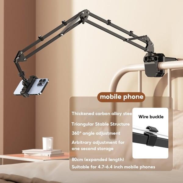Support de téléphone et tablette rétractable de chevet Lighteme