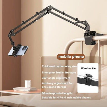 Support de téléphone et tablette rétractable de chevet Lighteme
