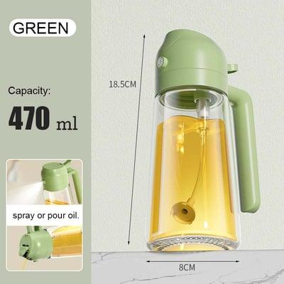 Vaporisateur et distributeur d'huile en verre 2 en 1 Lighteme