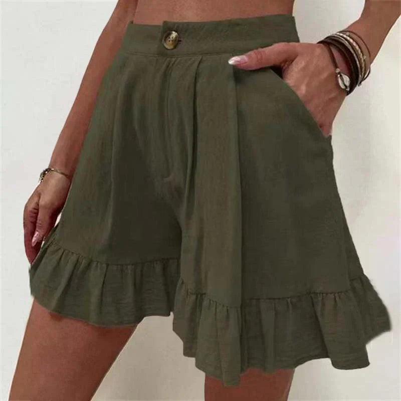 Lighteme Einfarbige Shorts