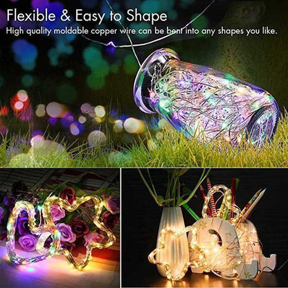 Lighteme Usb With Remote Control Light String (4 colors & 4 types)