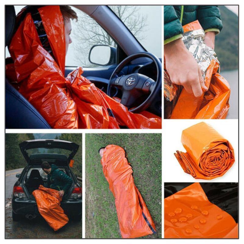 Sac de couchage chaud de camping d'urgence Lighteme