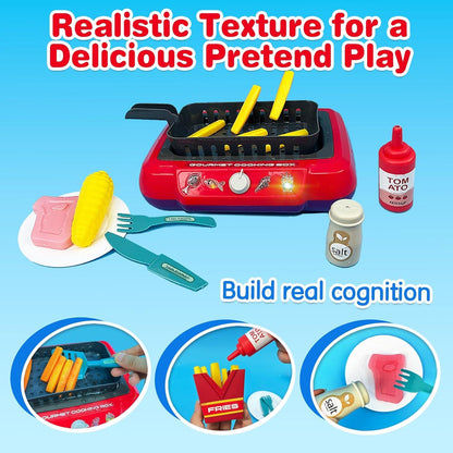 Lighteme Kochsimulationsspielzeug für Kinder – Spielen, kochen, lernen!