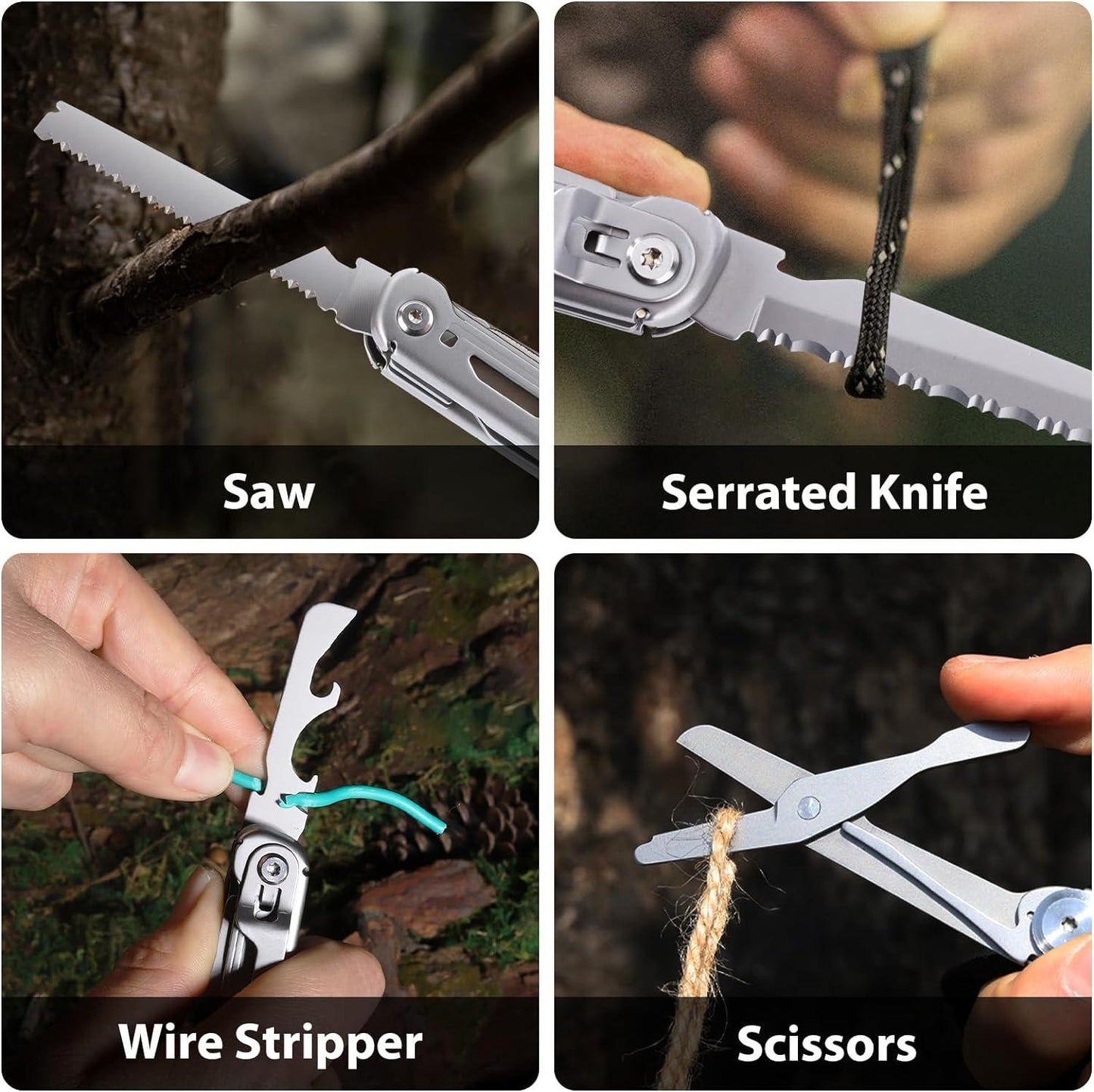 Lighteme Multifunktionswerkzeug Messer – Das beste Multifunktionswerkzeug für jede Situation!