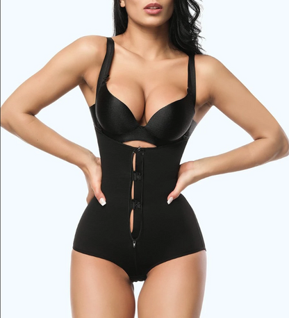 Lighteme Sexy Zip Bodysuit Waist Shaper - Easy Bathroom Access