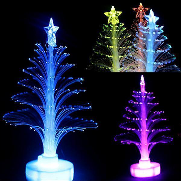 Lighteme Leuchtender Glasfaser-Weihnachtsbaum