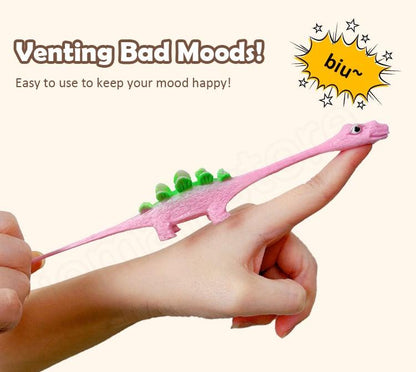 Lighteme Schleuder Dinosaurier Fingerspielzeug | 20 STK
