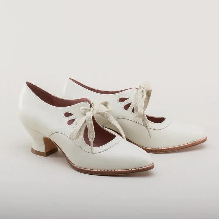 Chaussures orthopédiques à talons hauts en cuir Lighteme pour femmes