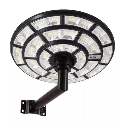 Lighteme 2500W Solar Outdoor Light UFO Garden Pole And Wall Street Lights For Home, Yard, Farmhouses with Remote