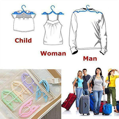 Lighteme Telescopic Folding Clothes-Hanger (4 colors)