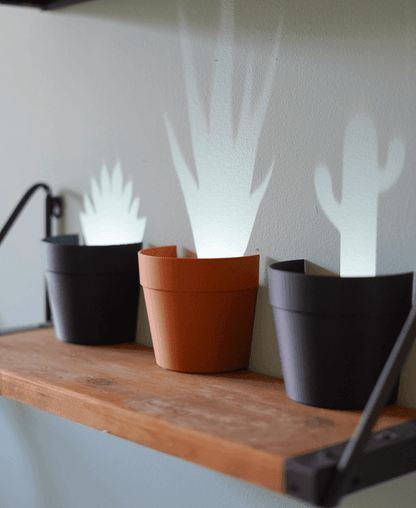 Lighteme Lichtprojektions-Blumentopf