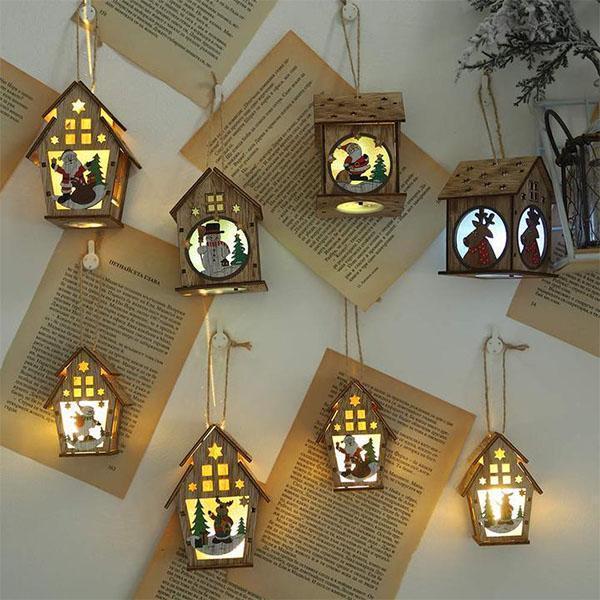 Lighteme Christmas Decor Hanging LED House